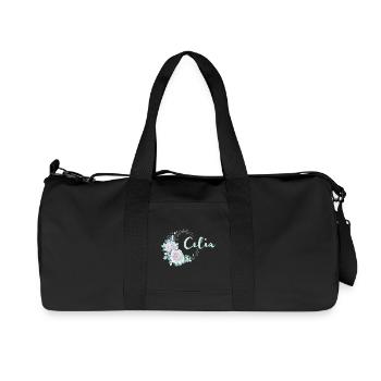 Für Celia - Recycelte Canvas-Sporttasche von Stanley/Stella - Schwarz - Vorne