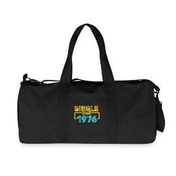 1976 - Recycled Canvas Sports Bag by Stanley/Stella - black - Front