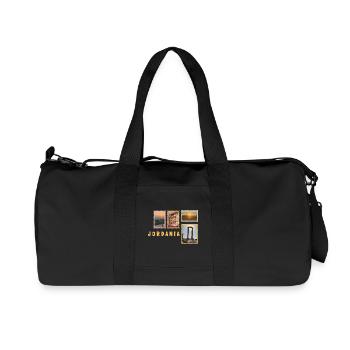Jordan Collage - Recycled Canvas Sports Bag by Stanley/Stella - black - Front