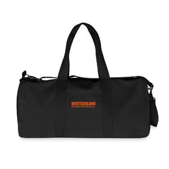 Basket-ball Allemagne - Sac de sport en toile recyclée Stanley/Stella - noir - Devant