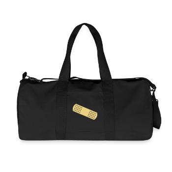Band-aid - Recycled Canvas Sports Bag by Stanley/Stella - black - Front