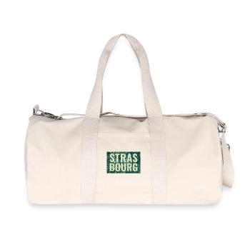 Strasbourg City Map – Urban Design - Recycled Canvas Sports Bag by Stanley/Stella - natural - Front