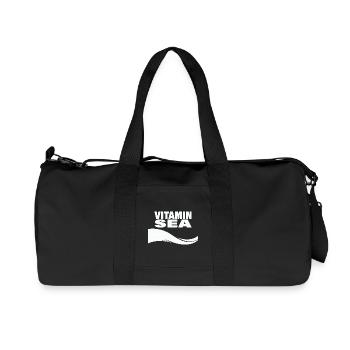 VITAMINE DE MER - Sac de sport en toile recyclée Stanley/Stella - noir - Devant