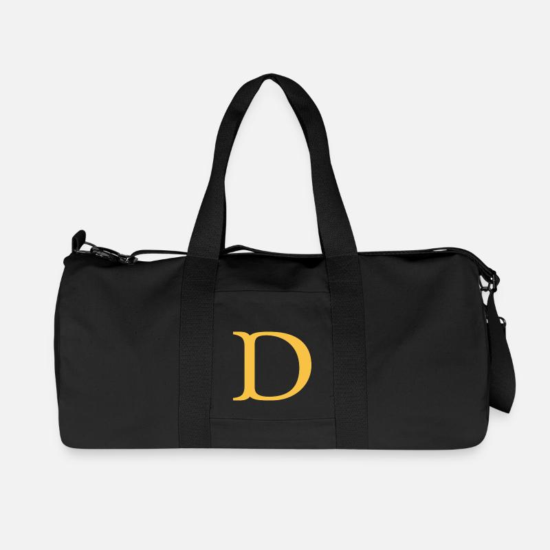 D - Recycled Canvas Sports Bag by Stanley/Stella - black