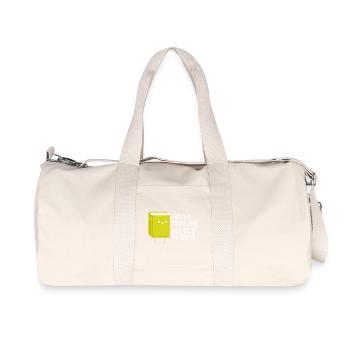 Math Nerd Students University Professor Mathematics - Recycled Canvas Sports Bag by Stanley/Stella - natural - Front
