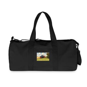 Countryside Miniature Railway - Recycled Canvas Sports Bag by Stanley/Stella - black - Front