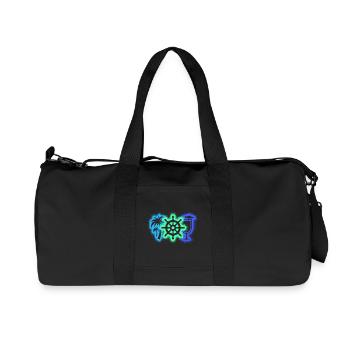 Cruise Cruise Ship Cruisers - Recycled Canvas Sports Bag by Stanley/Stella - black - Front