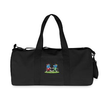 67 Six Seven Costume Carnaval Football Italie Mème - Sac de sport en toile recyclée Stanley/Stella - noir - Devant