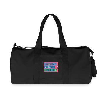 Finally a schoolchild - Recycled Canvas Sports Bag by Stanley/Stella - black - Front