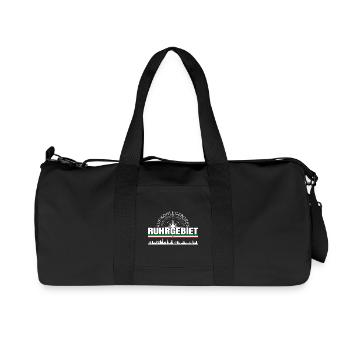 Ruhr area - Recycled Canvas Sports Bag by Stanley/Stella - black - Front