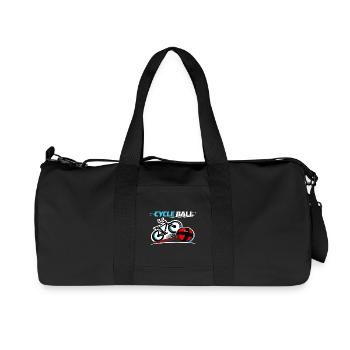 Cycling ball, cycleball, indoor cycling - Recycled Canvas Sports Bag by Stanley/Stella - black - Front
