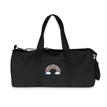 Always Antifascist - Antifa Tee - Recycled Canvas Sports Bag by Stanley/Stella - black - Front