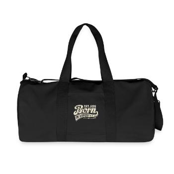 Born in August 1996 - Birthday - Gift - Recycled Canvas Sports Bag by Stanley/Stella - black - Front