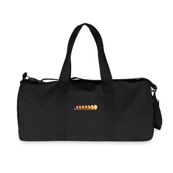 Ei - Recycled Canvas Sports Bag by Stanley/Stella - black - Front