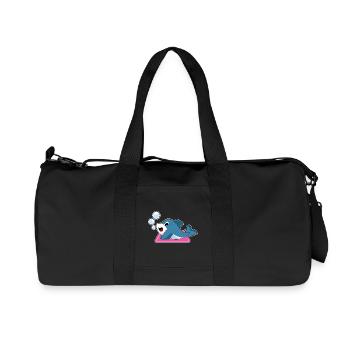 Dolphin Yoga Fitness Gymnastique - Sac de sport en toile recyclée Stanley/Stella - noir - Devant