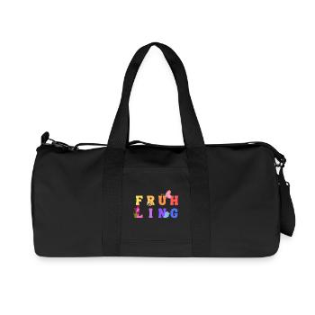 Spring - Season - Recycled Canvas Sports Bag by Stanley/Stella - black - Front