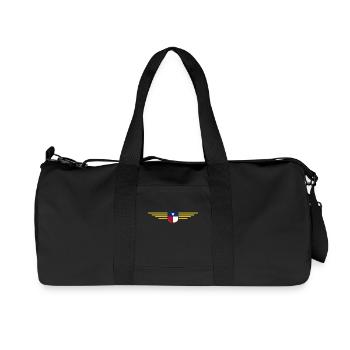 Texas Fan T-Shirt – Lone Star Style - Sac de sport en toile recyclée Stanley/Stella - noir - Devant