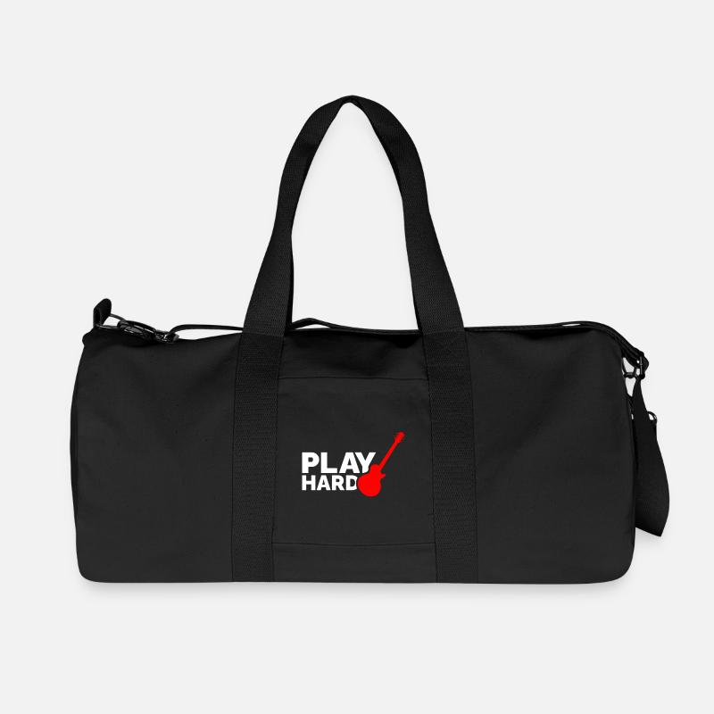 Play Hard - Recycelte Canvas-Sporttasche von Stanley/Stella - Schwarz