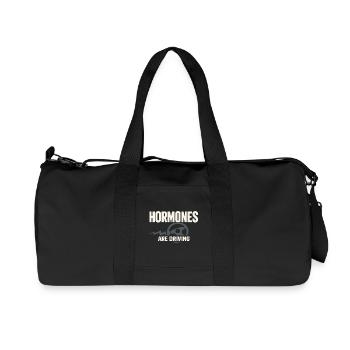 Perimenopause Humor Perimenopause - Recycled Canvas Sports Bag by Stanley/Stella - black - Front