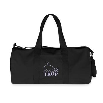 WALtrop - Recycelte Canvas-Sporttasche von Stanley/Stella - Schwarz - Vorne