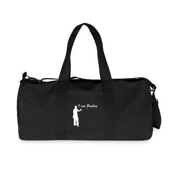 i_am_banksy - Recycled Canvas Sports Bag by Stanley/Stella - black - Front