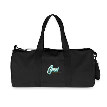 Crew team squad - Recycled Canvas Sports Bag by Stanley/Stella - black - Front