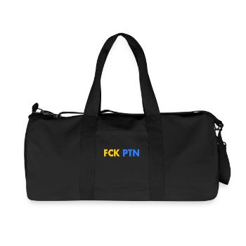 Fck ptn - Recycled Canvas Sports Bag by Stanley/Stella - black - Front