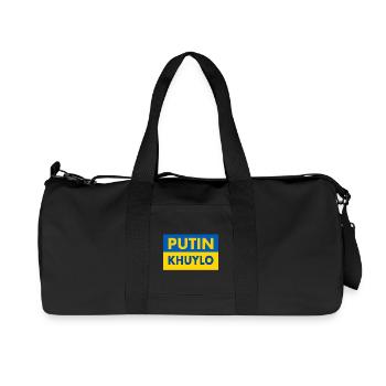 putin khuylo - Recycled Canvas Sports Bag by Stanley/Stella - black - Front