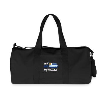 Wir sind Uruguay - Recycelte Canvas-Sporttasche von Stanley/Stella - Schwarz - Vorne