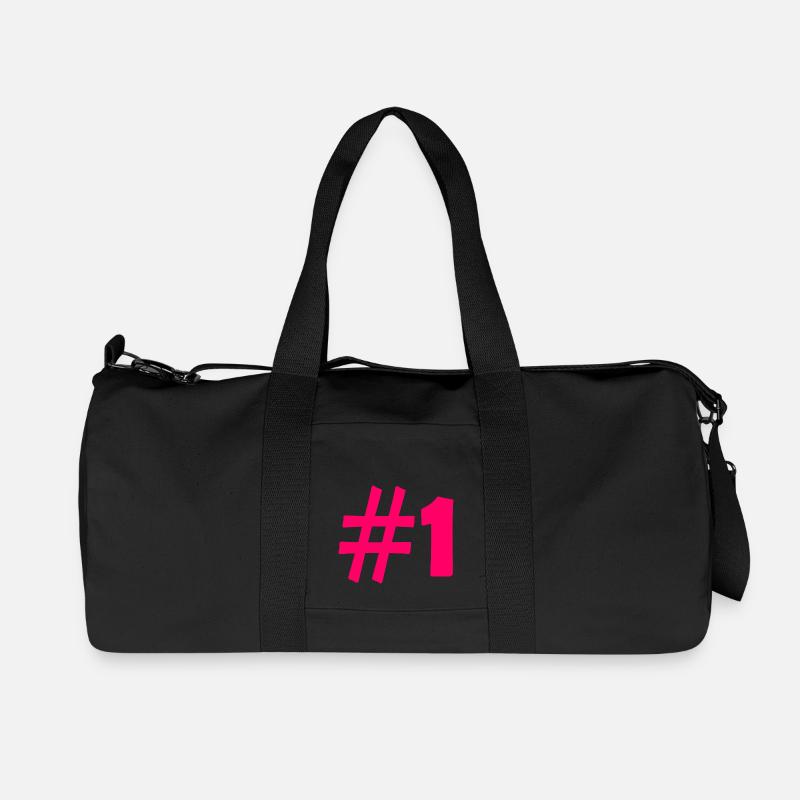 #1 - Recycelte Canvas-Sporttasche von Stanley/Stella - Schwarz