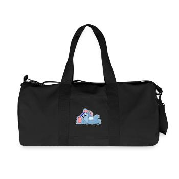 Funny Elephant - Recycled Canvas Sports Bag by Stanley/Stella - black - Front