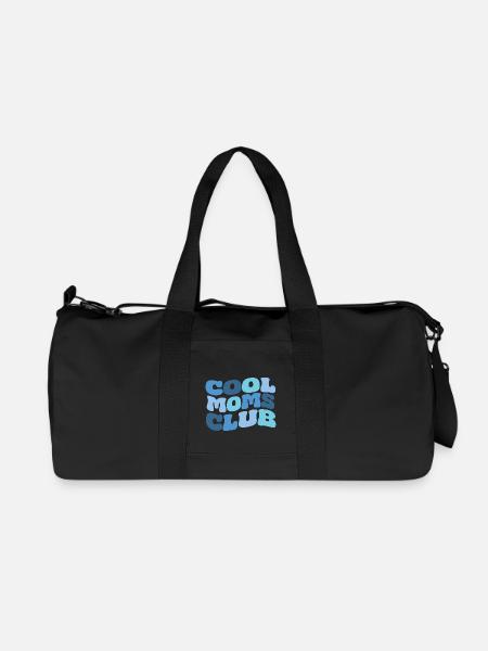 Cool Moms Club - Recycelte Canvas-Sporttasche von Stanley/Stella - Schwarz