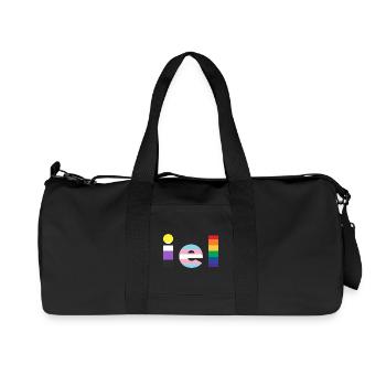They - Recycled Canvas Sports Bag by Stanley/Stella - black - Front