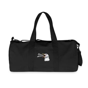 Mer Baltique BESOIN D’UNE PAUSE À FEHMARN Drôle - Sac de sport en toile recyclée Stanley/Stella - noir - Devant