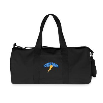 Atterrissage - Sac de sport en toile recyclée Stanley/Stella - noir - Devant
