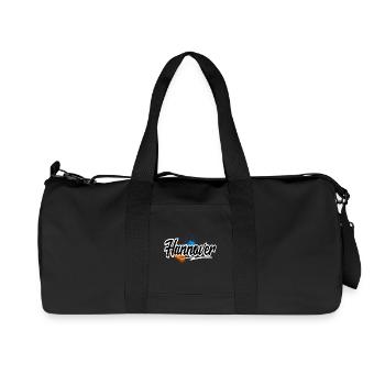 Hannover - Recycelte Canvas-Sporttasche von Stanley/Stella - Schwarz - Vorne