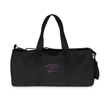 Echte Mädchen turnen auf Pferden – Geschenk Volti - Recycelte Canvas-Sporttasche von Stanley/Stella - Schwarz - Vorne