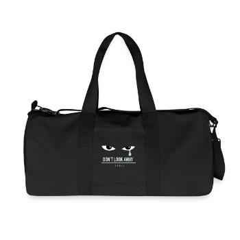 The Blue Tear – FCKNZS - Recycelte Canvas-Sporttasche von Stanley/Stella - Schwarz - Vorne