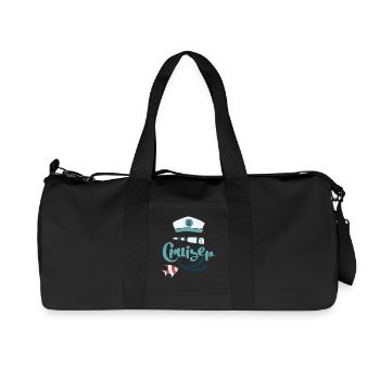 cruise - Recycled Canvas Sports Bag by Stanley/Stella - black - Front