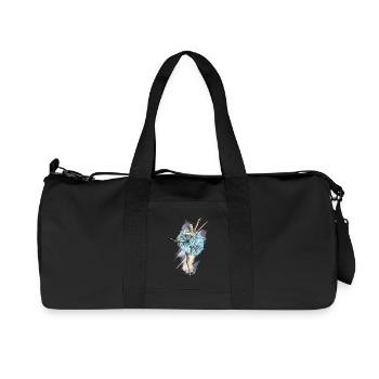 ballet - Sac de sport en toile recyclée Stanley/Stella - noir - Devant