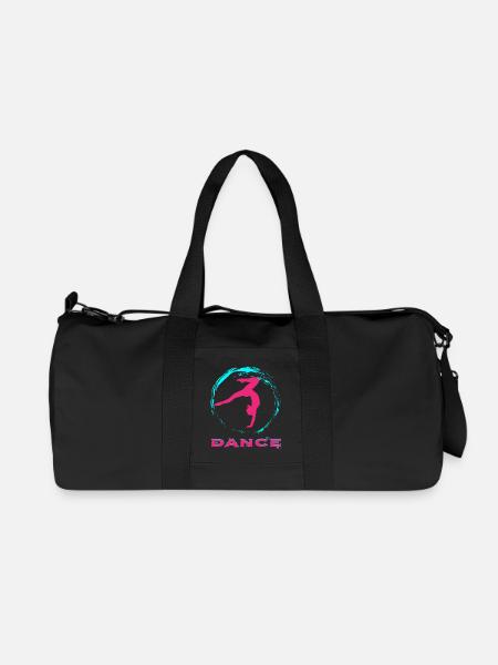 Dance - Recycelte Canvas-Sporttasche von Stanley/Stella - Schwarz