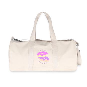 Dent sucrée - Sac de sport en toile recyclée Stanley/Stella - blanc naturel - Devant