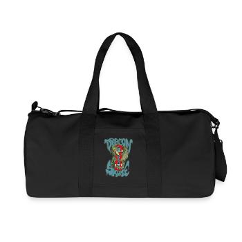 Dragon Skate - Recycled Canvas Sports Bag by Stanley/Stella - black - Front