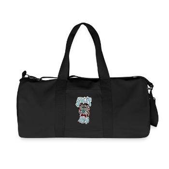 Süßes Zuhause - Recycelte Canvas-Sporttasche von Stanley/Stella - Schwarz - Vorne