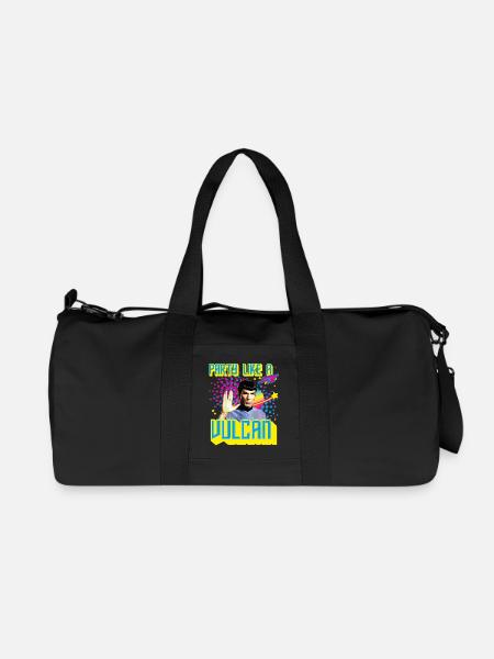 Star Trek Geburtstags-Design Party Like A Vulcan - Recycelte Canvas-Sporttasche von Stanley/Stella - Schwarz