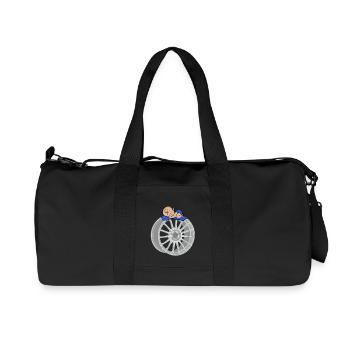 Bébé - Sac de sport en toile recyclée Stanley/Stella - noir - Devant