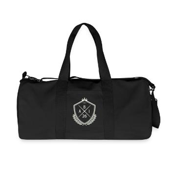 Abi Wappen Abitur - Recycelte Canvas-Sporttasche von Stanley/Stella - Schwarz - Vorne