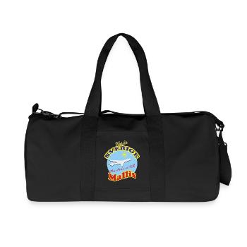 Mallis trip in sunshine by plane - Recycled Canvas Sports Bag by Stanley/Stella - black - Front
