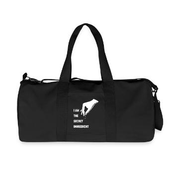 Chef drôle Chef Chef Boulanger Chef Cuisine Uniforme Moi - Sac de sport en toile recyclée Stanley/Stella - noir - Devant