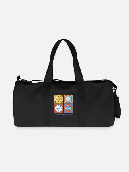 Dortmund à Porto - Sac de sport en toile recyclée Stanley/Stella - noir